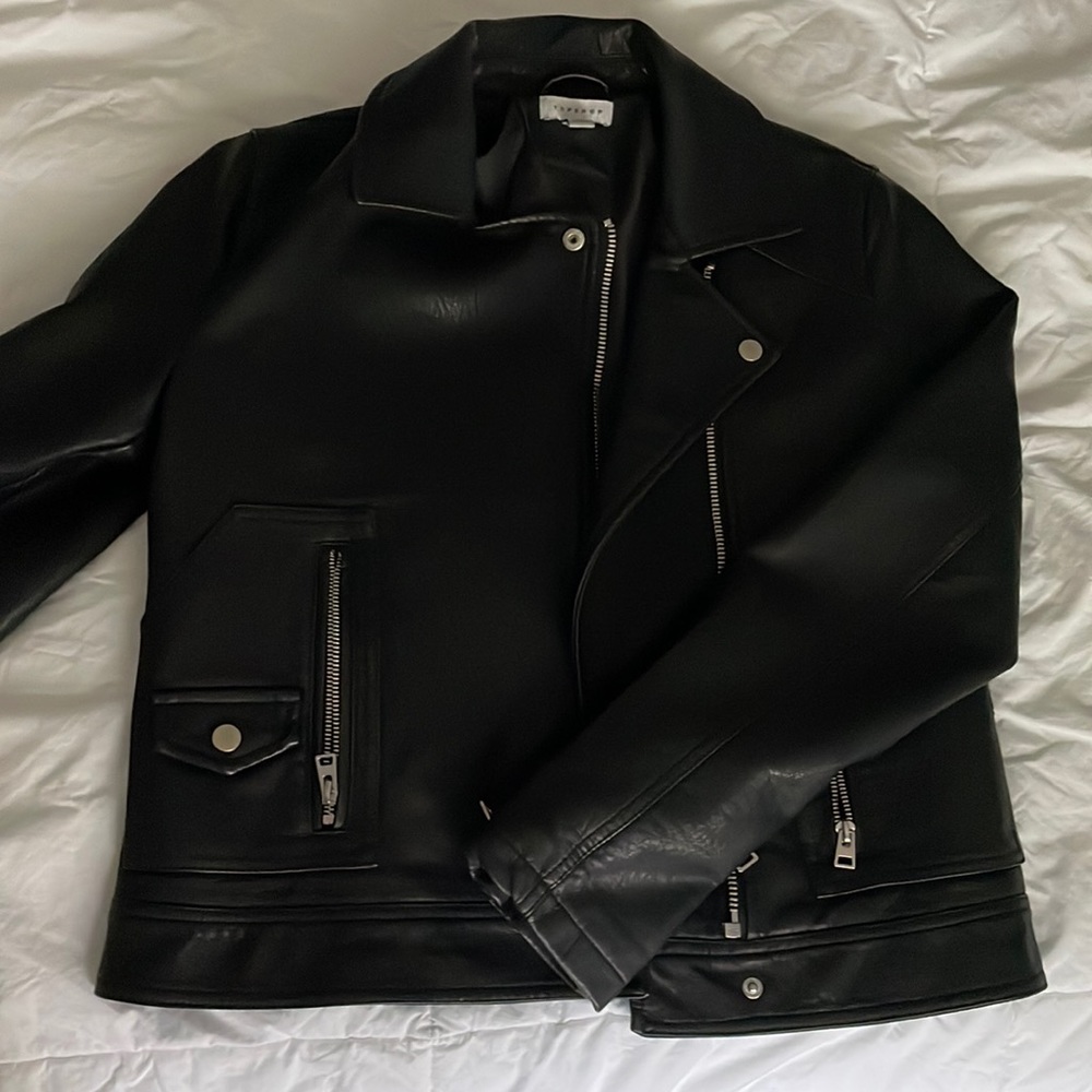 Topshop Leather Jacket